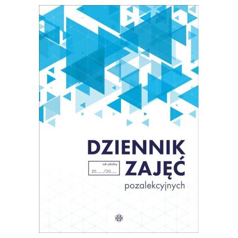 Druk Harmonia Dziennik Zajęć Pozalekcyjnych